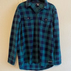Eddie Bauer Fleece Flannel